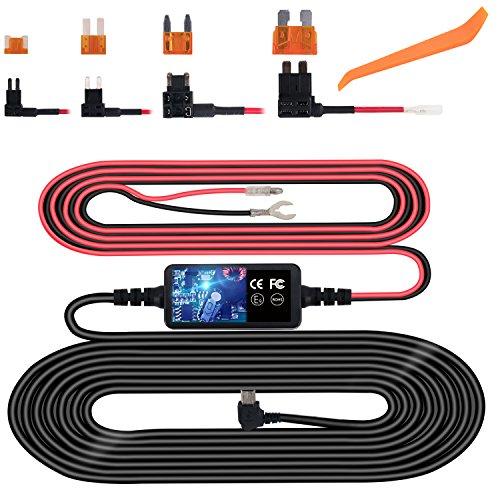 Mini USB Dash Cam Hardwire Kit: Charger Power Cord