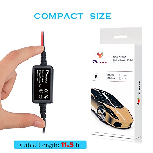 Mini USB Dash Cam Hardwire Kit: Charger Power Cord