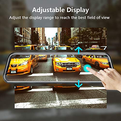 10'' Rear View Mirror Camera Dash Cam