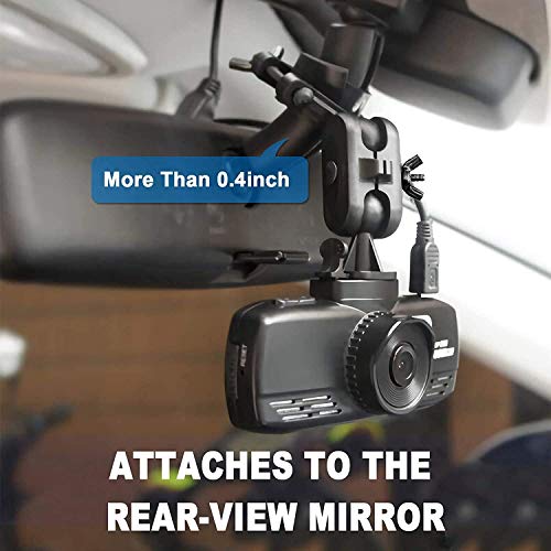 Universal Dash Cam Mount for Multiple Compatible Brands