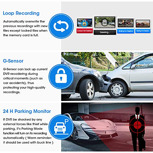 10'' Rear View Mirror Camera Dash Cam