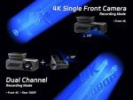 Pelsee P1 Duo Dash Cam - Dual Front/Rear, 4K