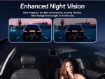 Pelsee P1 Duo Dash Cam - Dual Front/Rear, 4K