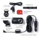 Nextbase 222XR Dash Cam Front & Rear Bundle