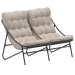 4-Seater Comfy Lounge Set with Oatmeal Cushions
