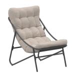 4-Seater Comfy Lounge Set with Oatmeal Cushions