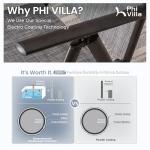 PHI VILLA 6-Piece Outdoor Dining Set - Gray