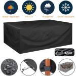 6-Person Polyrattan Garden Dining Set with Cushions