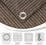 Rectangle Sun Shade Sail 580x580 cm, UV Block