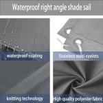 UV-Resistant 7 x 9 m Sunshade Canopy