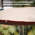 Sun Shade Sail 5.5 x 9 m - UV Blocker