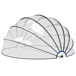 VidaXL Above Ground Pool Dome Cover Tent