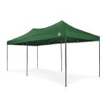 Waterproof 3x6 Green Pop-Up Gazebo with Accessories
