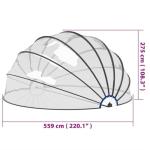VidaXL Above Ground Pool Dome Cover Tent
