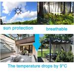 Grey Wave Shade Sail for Patios and Roofs