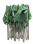 Waterproof 3x6 Green Pop-Up Gazebo with Accessories
