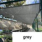 Grey Wave Shade Sail for Patios and Roofs