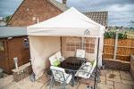 Heavy Duty Waterproof 3x3m Pop-Up Gazebo - Beige