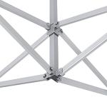 Toolport 4x8m Black Pop Up Gazebo with Sidewalls