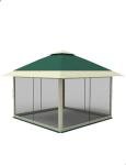 12x12 Instant Pop Up Gazebo with Netting