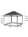 12x12 Pop Up Gazebo with Mosquito Netting