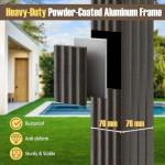 3m x 3m Hardtop Garden Gazebo with Sidewalls