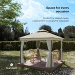 Blumfeldt Mondo Dual 3x3 Outdoor Gazebo