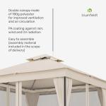 Blumfeldt Mondo Dual 3x3 Outdoor Gazebo