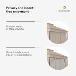 Blumfeldt Mondo Dual 3x3 Outdoor Gazebo