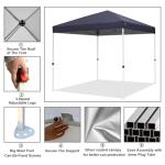 8x8 FT Pop Up Canopy Tent with Carry Bag