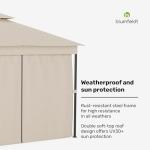 Blumfeldt Mondo Dual 3x3 Outdoor Gazebo
