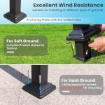 Large Retractable Pergola with Sun Shade Canopy