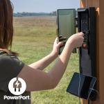 Cedar Wood Gazebo with Steel Roof for Outdoors