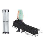 Toolport 4x4m Black Pop-Up Gazebo with Sides