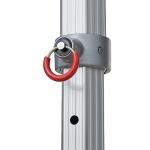 TOOLPORT 4x6m White Pop Up Gazebo with Walls