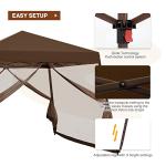 10x10 Instant Canopy Tent with Mesh Netting