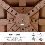 Outsunny 3x3m Outdoor Hardtop Gazebo Canopy