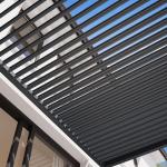 PRIMEYARD 3x4m Aluminium Pergola with Louvered Roof