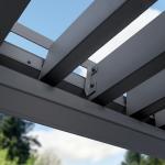 PRIMEYARD 3x4 m Louvered Aluminium Pergola