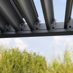 PRIMEYARD 3x4m Aluminium Pergola with Louvered Roof