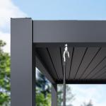 PRIMEYARD 3x4 m Louvered Aluminium Pergola