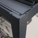 PRIMEYARD 3x4m Aluminium Pergola with Louvered Roof