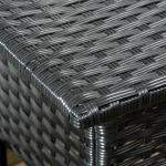 Outdoor Rattan Coffee Table for Patio or Garden