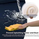 Deep Outdoor Patio Cushion Covers Set of 4