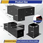 Heavy-Duty Pergola Kit with 3-Way Brackets