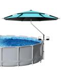 Calanofin Pool Shade Umbrellas with Cup Holders