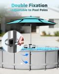 Calanofin Pool Shade Umbrellas with Cup Holders