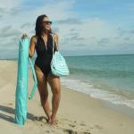 7ft Beach Umbrella with Easy Anchor System