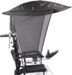 Adjustable Canopy for Wheelchairs - Sunshade and Rain Cover