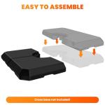 Heavy Duty 4-Pc Umbrella Base for Outdoor Use